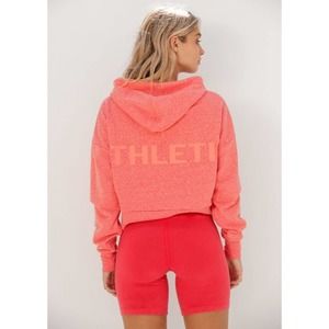 Lorna Jane Athletic Crop Hoodie S